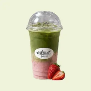 Strawberry Iced Matcha